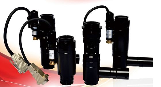C-Mount Industrial Telecentric Zoom Lens with 12.5X Wide Magnification Range