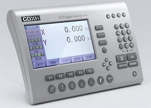 Digital Readout Systems with Multi-Language LCD Display for Grinding and Lathe Machines