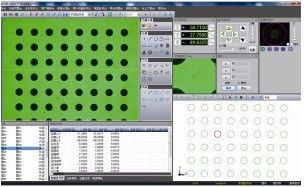 Advanced QMS3D Series 2D/3D Compound Measuring Software with Integrated Laser Scanner & Dual 19" LCD Screens