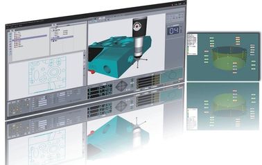 यौगिक 2 डी 3 डी माप 3 डी लेजर स्कैनर / सीसीडी मापने के लिए सॉफ्टवेयर
