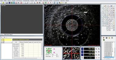 शक्तिशाली जांच समारोह 3 डी मापन सॉफ्टवेयर सटीक माइक्रोस्कोप संगत